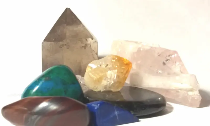 Diferentes tipos de piedras curativas